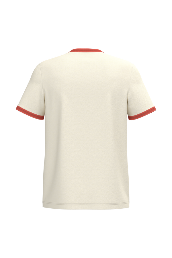 T-shirt Ringer Eco-responsável de Homem com Contrastes e Aspeto Lavado-RAG-Tailors-Fardas-e-Uniformes-Vestuario-Pro