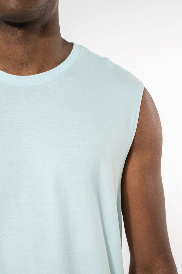 T-shirt Sem Mangas de Homem em Algodão Biológico-RAG-Tailors-Fardas-e-Uniformes-Vestuario-Pro