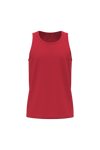 T-shirt Sem Mangas de Homem em Algodão Biológico-Vermelho-S-RAG-Tailors-Fardas-e-Uniformes-Vestuario-Pro