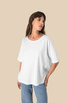 T-shirt Slub Oversize Eco-responsável Senhora-RAG-Tailors-Fardas-e-Uniformes-Vestuario-Pro