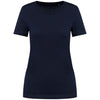 T-shirt Supima® decote redondo e manga curta de senhora 190 g-Deep Navy-XS-RAG-Tailors-Fardas-e-Uniformes-Vestuario-Pro