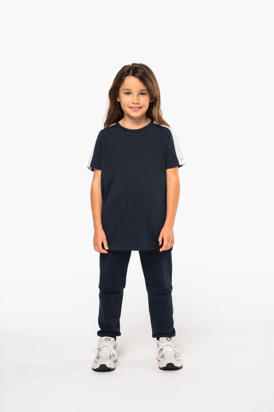 T-shirt Teamwear Bicolor de Criança-RAG-Tailors-Fardas-e-Uniformes-Vestuario-Pro