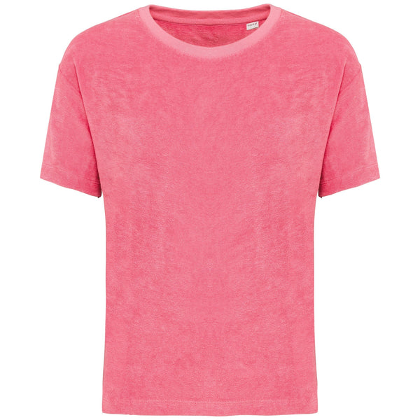 T-shirt Terry Towel de Criança - 210 g-Candy Rose-4/6 Anos-RAG-Tailors-Fardas-e-Uniformes-Vestuario-Pro