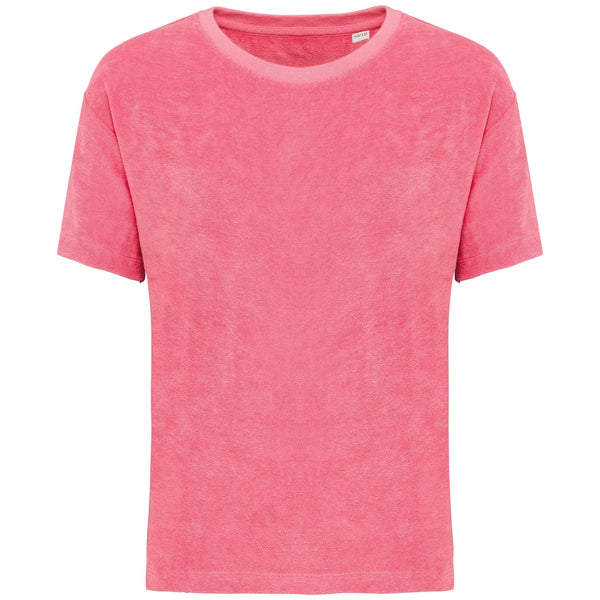 T-shirt Terry Towel de Criança - 210 g-Candy Rose-4/6 ans-RAG-Tailors-Fardas-e-Uniformes-Vestuario-Pro