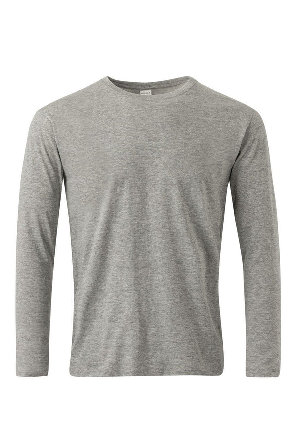 T-shirt UNISSEXO manga comprida Sinai-Heather Grey-XS-RAG-Tailors-Fardas-e-Uniformes-Vestuario-Pro