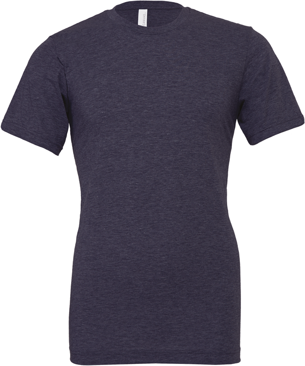 T-shirt com Decote Redondo Heather-Azul Marinho Meia-Noite Mesclado-S-RAG-Tailors-Fardas-e-Uniformes-Vestuario-Pro