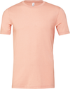 T-shirt com Decote Redondo Heather-Pêssego Mesclado-S-RAG-Tailors-Fardas-e-Uniformes-Vestuario-Pro