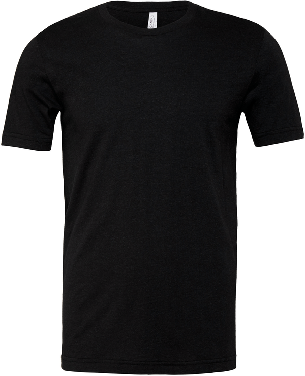 T-shirt com Decote Redondo Heather-Preto Mesclado-S-RAG-Tailors-Fardas-e-Uniformes-Vestuario-Pro