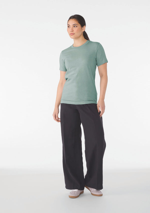T-shirt com Decote Redondo Heather-RAG-Tailors-Fardas-e-Uniformes-Vestuario-Pro
