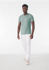 T-shirt com Decote Redondo Heather-RAG-Tailors-Fardas-e-Uniformes-Vestuario-Pro