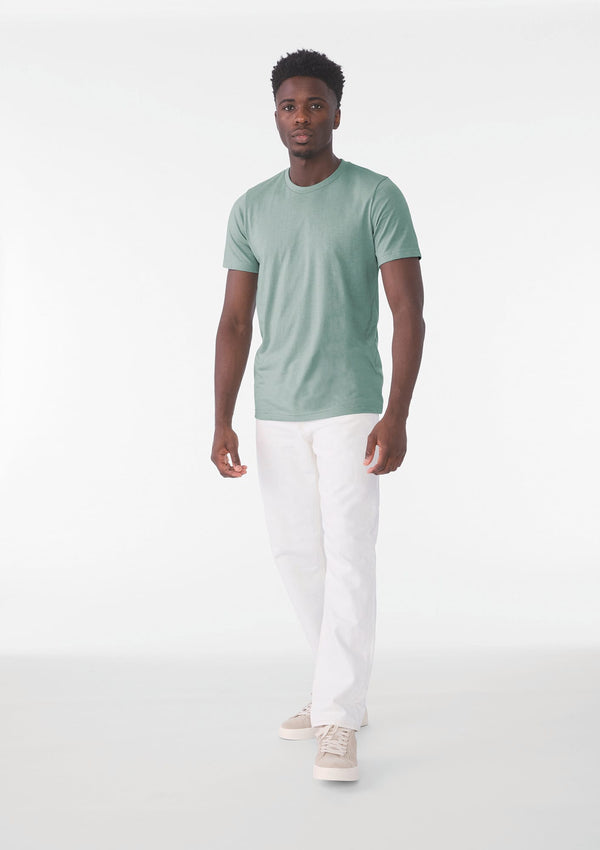 T-shirt com Decote Redondo Heather-RAG-Tailors-Fardas-e-Uniformes-Vestuario-Pro