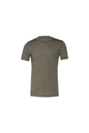 T-shirt com Decote Redondo Heather-Verde Militar Mesclado-S-RAG-Tailors-Fardas-e-Uniformes-Vestuario-Pro