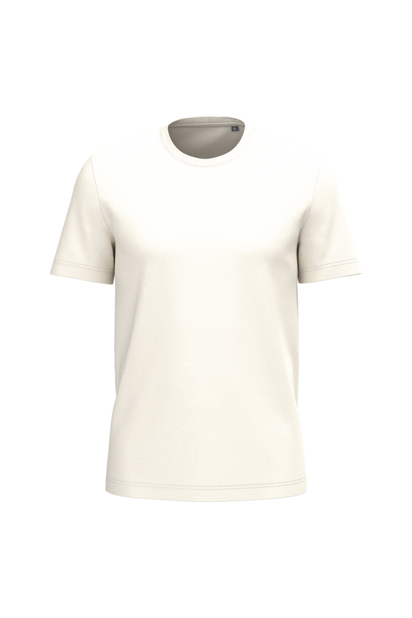 T-shirt com decote redondo Bio190-Leite de Coco-XL-RAG-Tailors-Fardas-e-Uniformes-Vestuario-Pro
