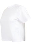 T-shirt curta de corte quadrado de senhora-Branco-XS-RAG-Tailors-Fardas-e-Uniformes-Vestuario-Pro