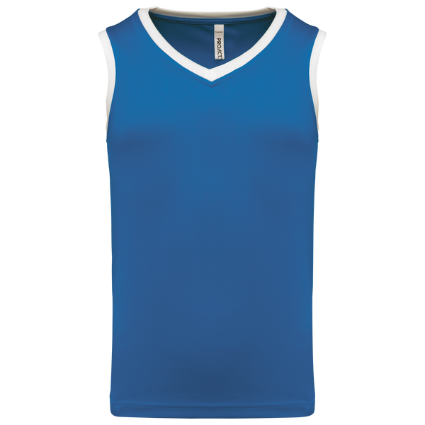T-shirt de Basquetebol de Criança-Azul Royal Desportivo / Branco-4/6 Anos-RAG-Tailors-Fardas-e-Uniformes-Vestuario-Pro