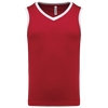 T-shirt de Basquetebol de Criança-Vermelho Desportivo / Branco-4/6 Anos-RAG-Tailors-Fardas-e-Uniformes-Vestuario-Pro