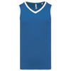 Sportliches Königsblau/Weiß