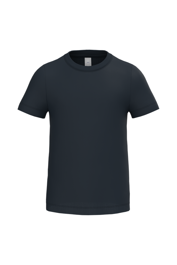 T-shirt de Criança Manga Curta-Azul Marinho Ideal-1/2 Anos-RAG-Tailors-Fardas-e-Uniformes-Vestuario-Pro