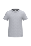 T-shirt de Criança Manga Curta Decote Redondo-Cinzento Oxford Ideal-1/2 Anos-RAG-Tailors-Fardas-e-Uniformes-Vestuario-Pro