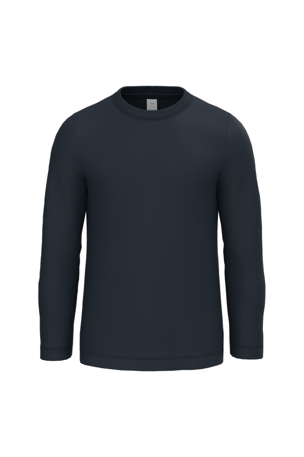 T-shirt de Criança de Manga Comprida-Azul Marinho Ideal-1/2 Anos-RAG-Tailors-Fardas-e-Uniformes-Vestuario-Pro