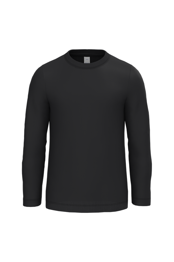 T-shirt de Criança de Manga Comprida-Preto Ideal-1/2 Anos-RAG-Tailors-Fardas-e-Uniformes-Vestuario-Pro