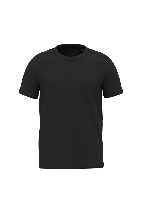 T-shirt de Criança em Algodão Biológico-Preto-2/4 Anos-RAG-Tailors-Fardas-e-Uniformes-Vestuario-Pro