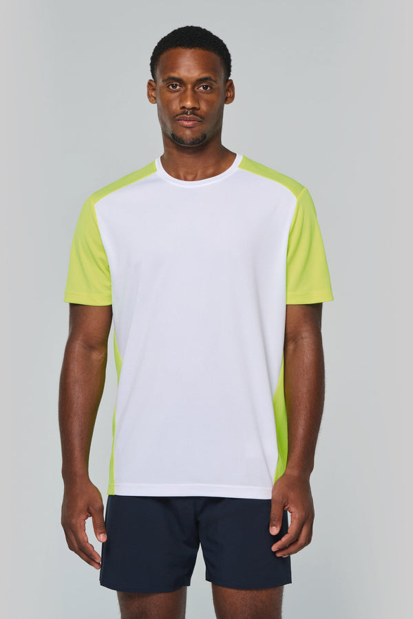 T-shirt de Desporto Bicolor Homem-RAG-Tailors-Fardas-e-Uniformes-Vestuario-Pro