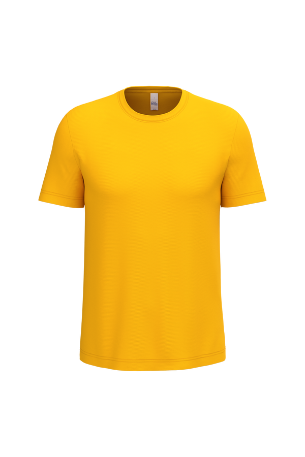 T-shirt de Desporto Homem Mercury-Dourado Ideal-XS-RAG-Tailors-Fardas-e-Uniformes-Vestuario-Pro