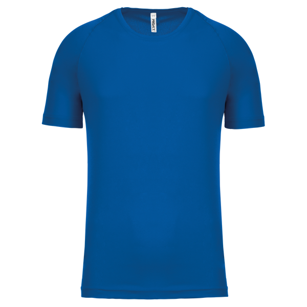 T-shirt de Desporto de Criança Manga Curta-Azul Royal Desportivo-6/8 Anos-RAG-Tailors-Fardas-e-Uniformes-Vestuario-Pro