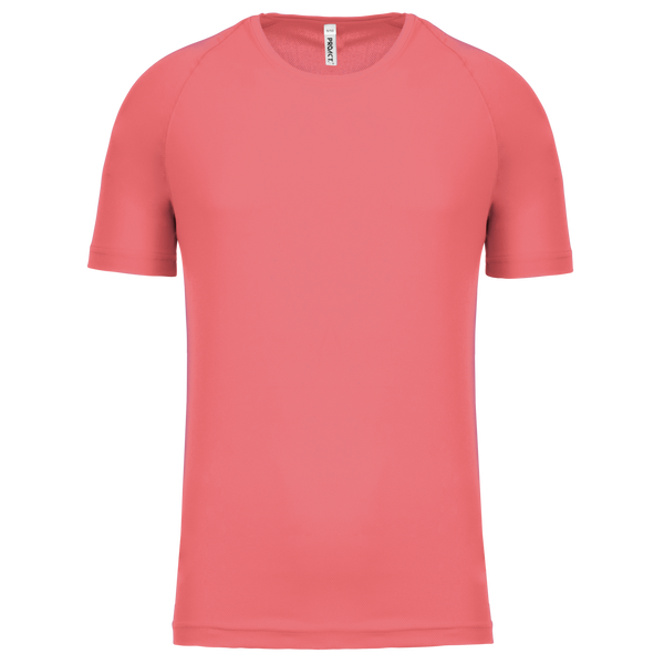 T-shirt de Desporto de Criança Manga Curta-Coral-6/8 Anos-RAG-Tailors-Fardas-e-Uniformes-Vestuario-Pro