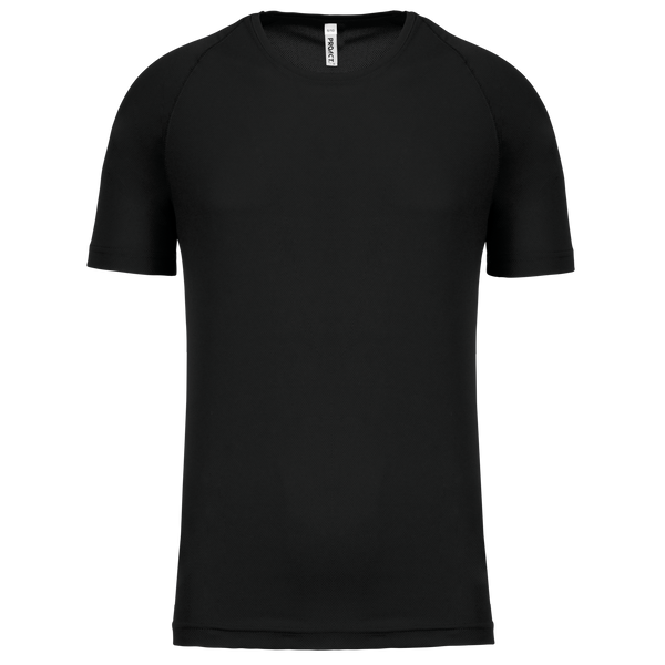 T-shirt de Desporto de Criança Manga Curta-Preto-6/8 Anos-RAG-Tailors-Fardas-e-Uniformes-Vestuario-Pro