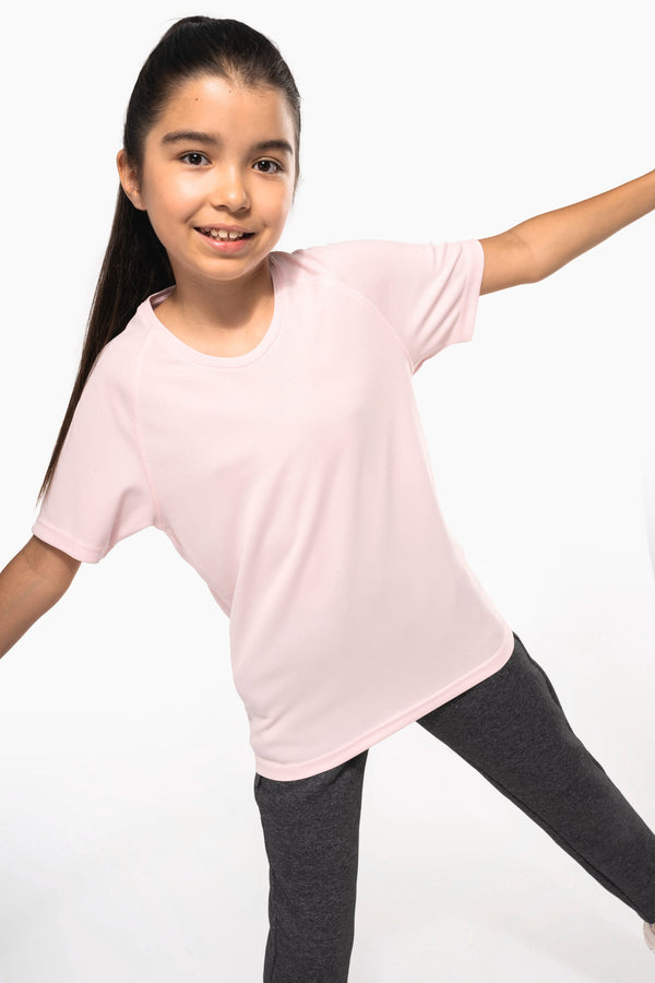 T-shirt de Desporto de Criança Manga Curta-RAG-Tailors-Fardas-e-Uniformes-Vestuario-Pro