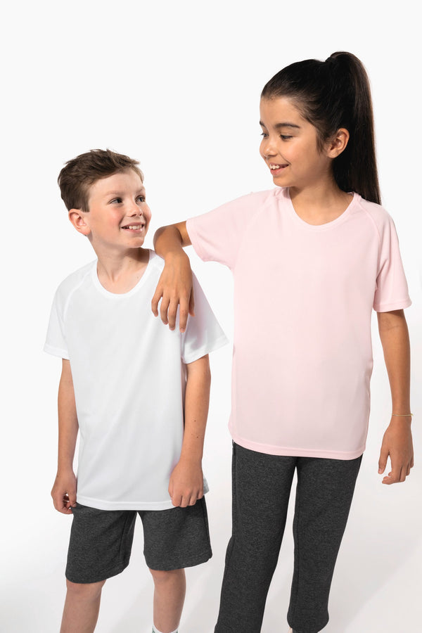 T-shirt de Desporto de Criança Manga Curta-RAG-Tailors-Fardas-e-Uniformes-Vestuario-Pro