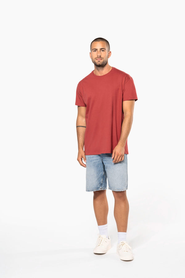 T-shirt de Homem em Algodão Biológico Manga Curta-RAG-Tailors-Fardas-e-Uniformes-Vestuario-Pro