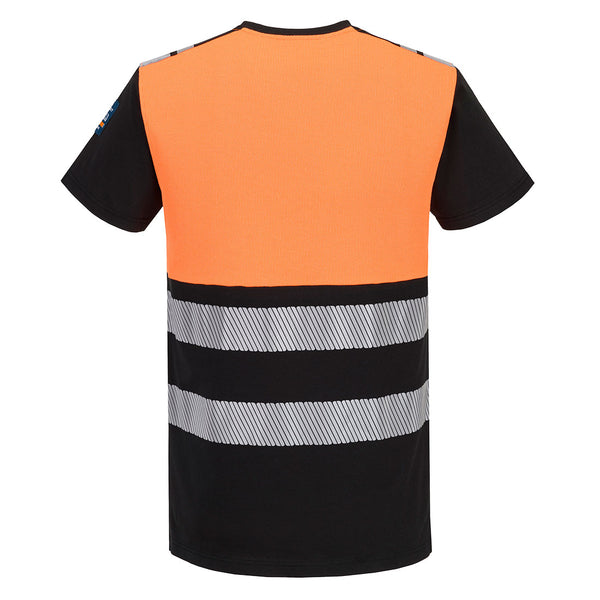 T-shirt de Manga Curta PW3 Modaflame Knit HVO Classe 1 FR-RAG-Tailors-Fardas-e-Uniformes-Vestuario-Pro