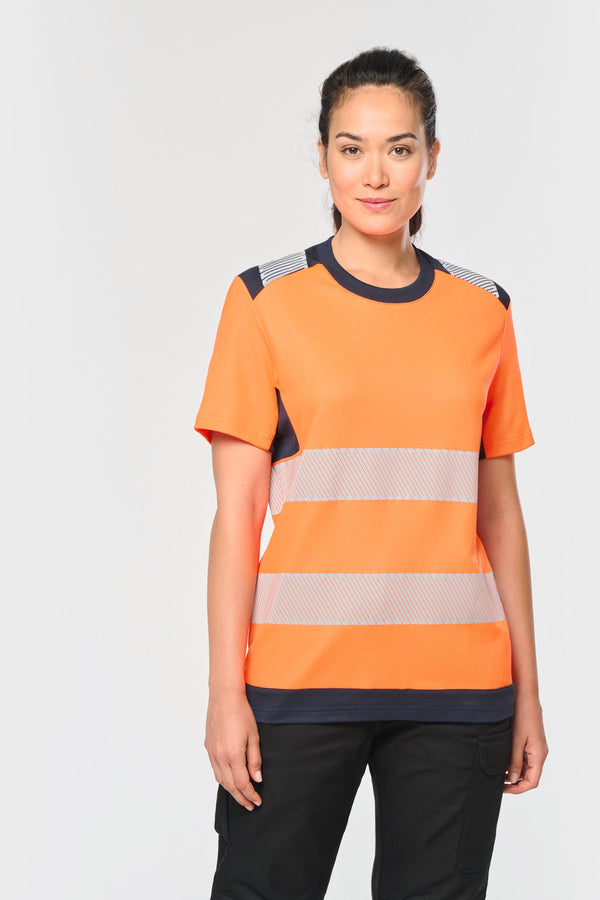 T-shirt de Segurança em Material Reciclado Manga Curta Unissexo-RAG-Tailors-Fardas-e-Uniformes-Vestuario-Pro