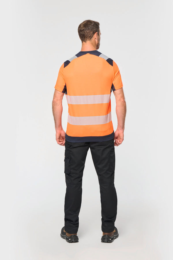 T-shirt de Segurança em Material Reciclado Manga Curta Unissexo-RAG-Tailors-Fardas-e-Uniformes-Vestuario-Pro