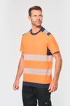 T-shirt de Segurança em Material Reciclado Manga Curta Unissexo-RAG-Tailors-Fardas-e-Uniformes-Vestuario-Pro