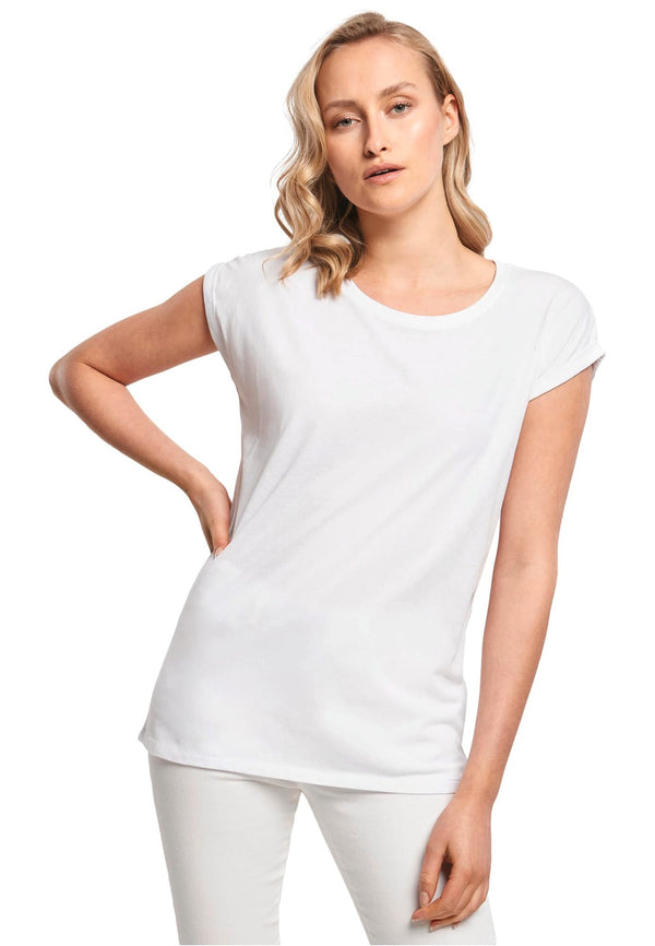 T-shirt de Senhora com Dobra nas Mangas-RAG-Tailors-Fardas-e-Uniformes-Vestuario-Pro