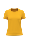 T-shirt de Senhora em Algodão Biológico Bio150-Amarelo-XS-RAG-Tailors-Fardas-e-Uniformes-Vestuario-Pro