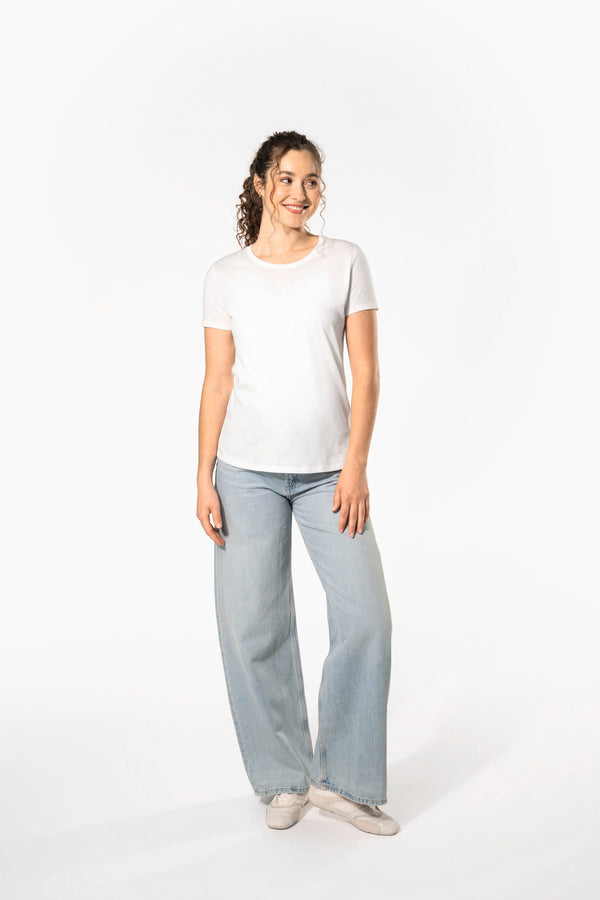 T-shirt de Senhora em Algodão Biológico Bio150-RAG-Tailors-Fardas-e-Uniformes-Vestuario-Pro