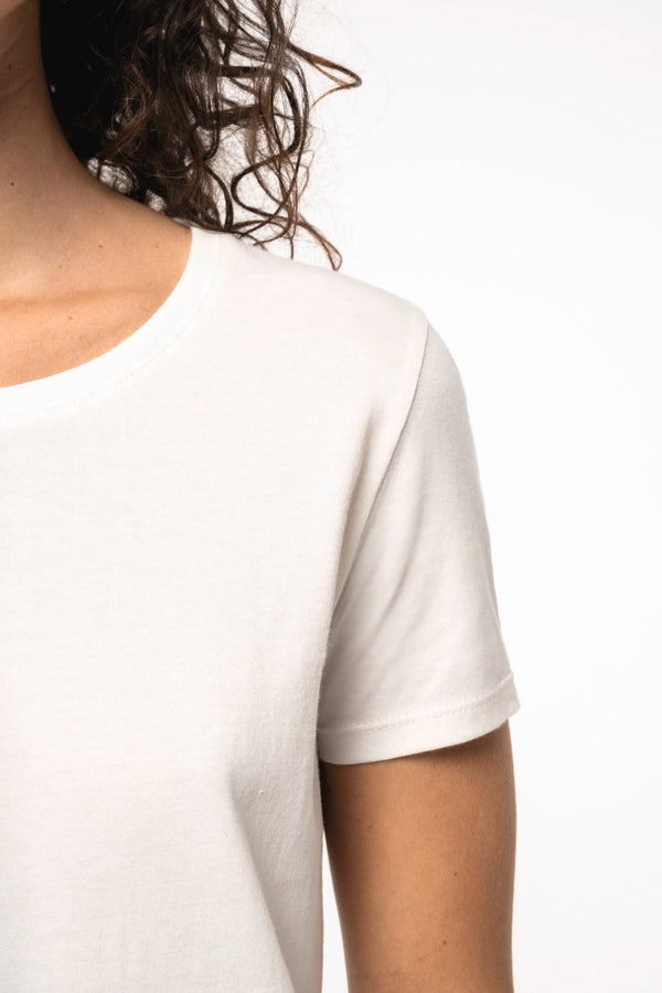 T-shirt de Senhora em Algodão Biológico-RAG-Tailors-Fardas-e-Uniformes-Vestuario-Pro