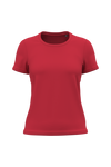 T-shirt de Senhora em Algodão Biológico-Vermelho-XS-RAG-Tailors-Fardas-e-Uniformes-Vestuario-Pro