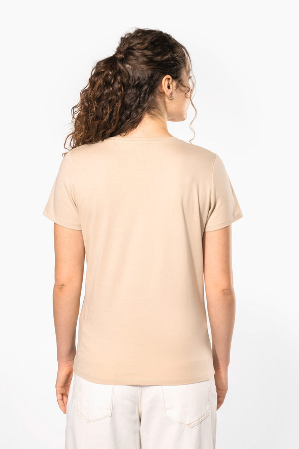 T-shirt de Senhora em Algodão Orgânico Bio190-RAG-Tailors-Fardas-e-Uniformes-Vestuario-Pro