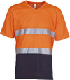 Hi Vis Orange / Bleu Marine