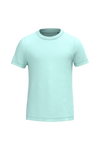 T-shirt de criança BIO150IC com decote redondo-Menta Gelo-2/4 Y (2/4 ans)-RAG-Tailors-Fardas-e-Uniformes-Vestuario-Pro