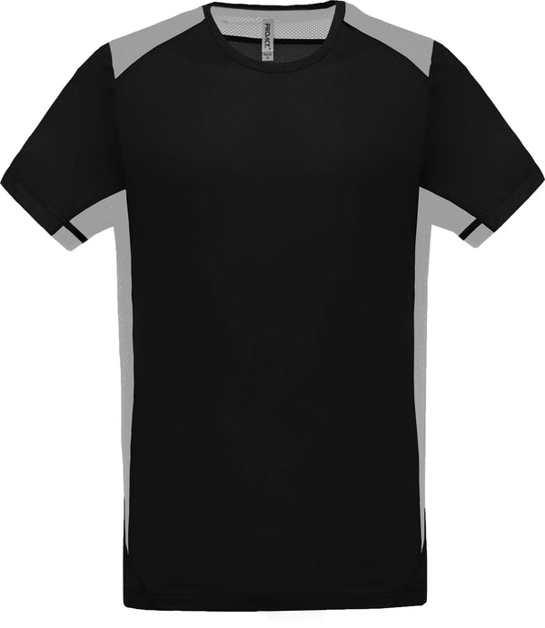 T-shirt de desporto bicolor-RAG-Tailors-Fardas-e-Uniformes-Vestuario-Pro