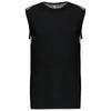 T-shirt de desporto bicolor de cavas-Black / Fine Grey-XS-RAG-Tailors-Fardas-e-Uniformes-Vestuario-Pro