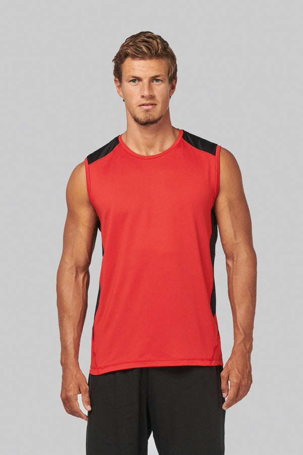 T-shirt de desporto bicolor de cavas-RAG-Tailors-Fardas-e-Uniformes-Vestuario-Pro