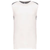 T-shirt de desporto bicolor de cavas-White / Fine Grey-XS-RAG-Tailors-Fardas-e-Uniformes-Vestuario-Pro